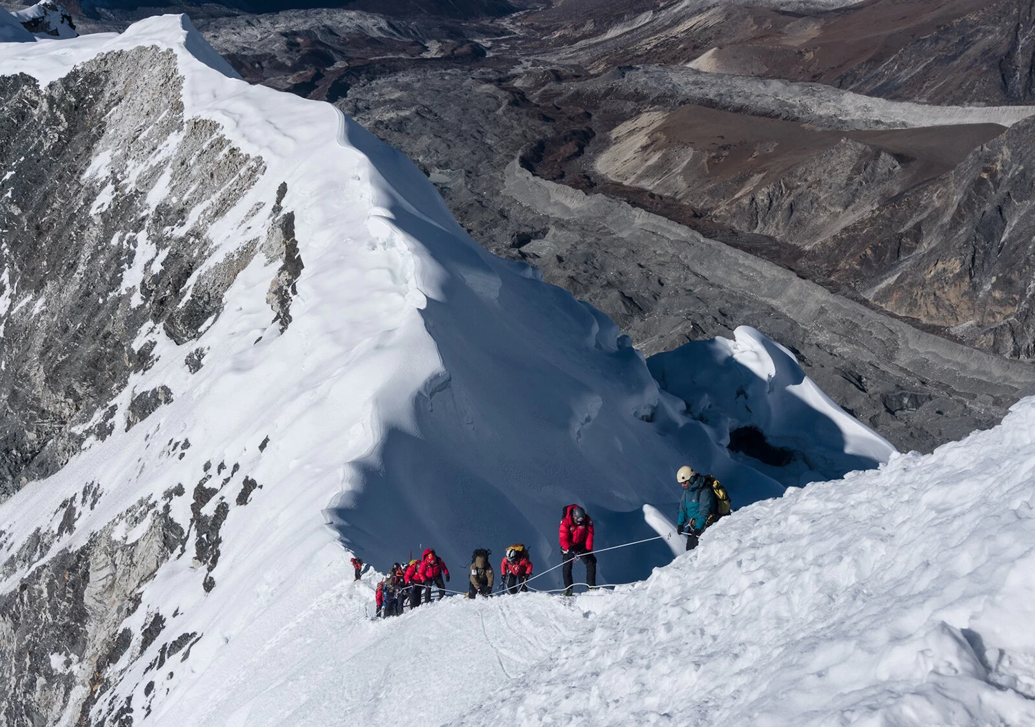 Island Peak Climbing (6189m) route experience